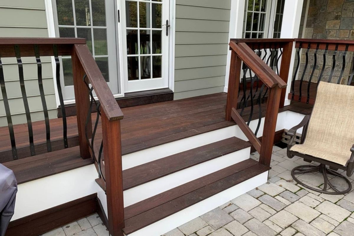 Railing and stairs