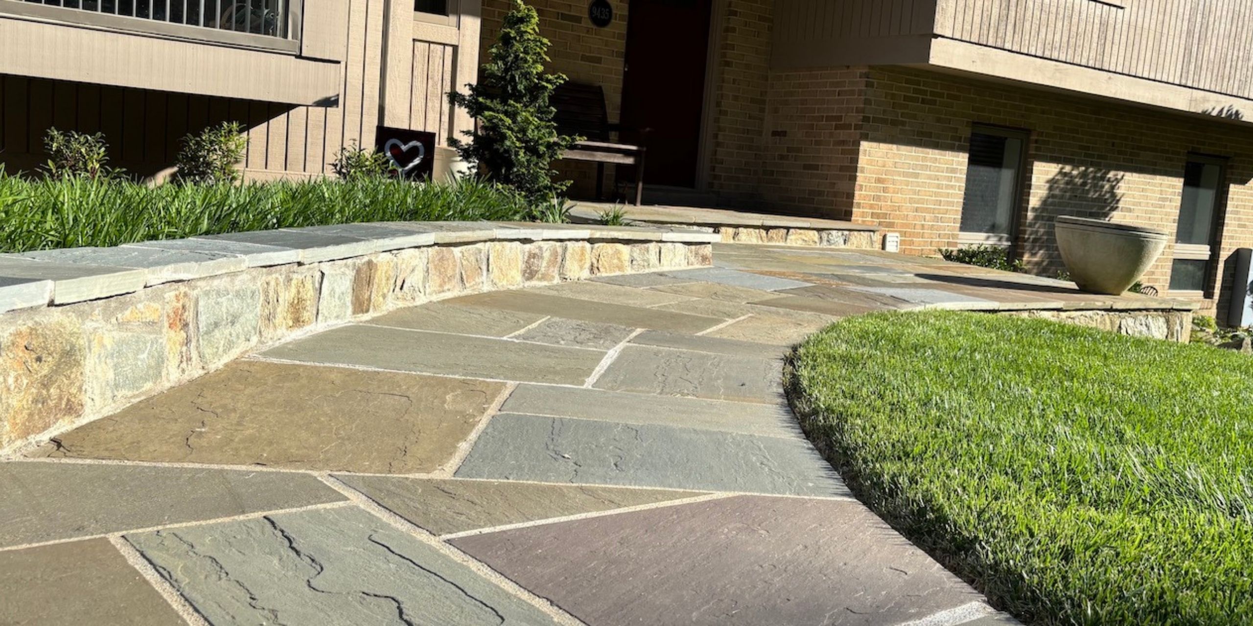 Custom paver patio and stonework in Northern Virginia